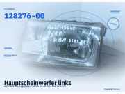 Hauptscheinwerfer links AUDI 100 (44, 44Q, C3) 128276-00