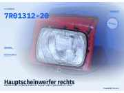 Hauptscheinwerfer rechts MAZDA 323 F IV (BG) 7R01312-20