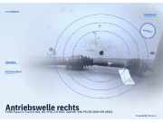 Antriebswelle rechts FORD Focus II Turnier (DA3)