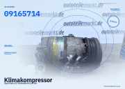 Klimakompressor Opel Astra G Stufenheck (T98) 09165714
