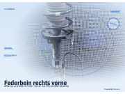 Federbein rechts vorne OPEL Corsa D (S07)