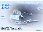 (243239 Zündverteiler NISSAN Micra I (K10) 2210027M17) 22100-27M17