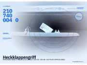 Heckklappengriff MERCEDES-BENZ E-Klasse Kombi (S210) 2107400040
