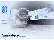 Drosselklappe FORD Fiesta VI (CB1, CCN) 8A6G9F991AB 0280750478