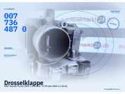 Drosselklappe FIAT Grande Punto (199) 0077364870