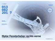 Motor Fensterheber rechts vorne TOYOTA Yaris (P1) 0130822017