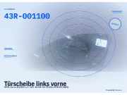 Türscheibe links vorne OPEL Corsa B (S93) 43R-001100