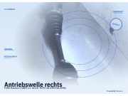 Antriebswelle rechts FORD Mondeo I (GBP)