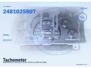 Tachometer NISSAN Micra I (K10) 2481025B07