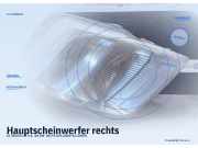 Hauptscheinwerfer rechts CITROEN C2