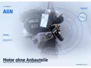 Motor ohne Anbauteile AUDI A3 (8L) AGN