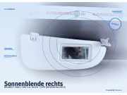 Sonnenblende rechts PEUGEOT 206+ (T3E)