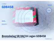 Bremsbelag SB DACIA Logan GDB458