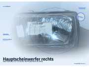Hauptscheinwerfer rechts AUDI 100 (43, C2)