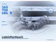 Ladeluftschlauch Mercedes-Benz Citan Kasten/Großraumlimousine (W415) 165750686R