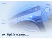 Kotflügel links vorne OPEL Vectra B (J96)