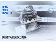 Lichtmaschine 110A VW Golf V (1K) 036903024J