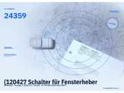 (120427 Schalter für Fensterheber RENAULT Espace IV 24359