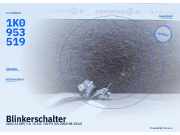 Blinkerschalter AUDI A3 (8P) 1K0953519