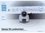 Sensor für Lenkwinkel MERCEDES-BENZ Vito Bus (W639) A6395420718 0265005523