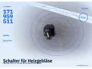 Schalter VW Golf I (17) 1.3 44 kW (08.1979–07.1983) 171959511