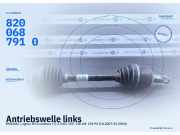 Antriebswelle links RENAULT Laguna III Grandtour (T) 8200687910
