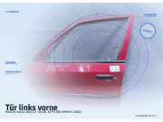 Tür links vorne MAZDA Demio (DW)