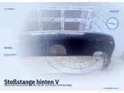 Stoßstange hinten VOLVO V40 Kombi (645)