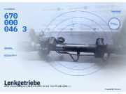 Lenkgetriebe OPEL Vivaro A Kasten (X83) 6700000463