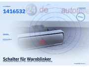 Schalter für Warnblinker FORD Mondeo IV (BA7) 6M2T13A350AB 1416532