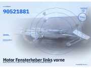 Motor Fensterheber links vorne OPEL Astra G CC (T98) 90521881