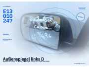 Außenspiegel links DAIHATSU Cuore IV (L501) E13010247