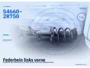 Federbein links vorne HYUNDAI i30 Kombi (FD) 54660-2R750