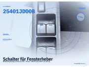 Schalter für Fensterheber NISSAN Qashqai (J10) 25401JD00B