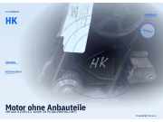 Motor ohne Anbauteile VW Golf II (19E) HK
