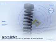 Feder hinten MERCEDES-BENZ E-Klasse Kombi (S124)