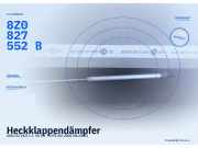 Heckklappendämpfer AUDI A2 (8Z) 8Z0827552B
