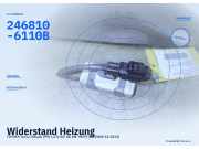 Widerstand Heizung TOYOTA Yaris Liftback (P9) 246810-6110B