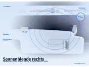 Sonnenblende rechts SKODA Fabia Kombi (6Y)