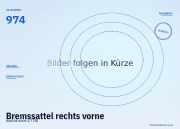Bremssattel rechts vorne Audi A6 Avant (4F5) 974