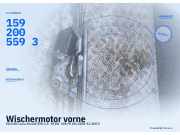 Wischermotor vorne SUZUKI Liana Kombi (ER) 1592005593