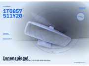 Innenspiegel VW Touran (1T1, 1T2) 1T0857511Y20