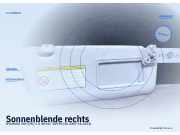 Sonnenblende rechts HYUNDAI i30 I (FD)