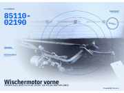 Wischermotor vorne TOYOTA Auris (E150) 85110-02190