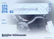Behälter Kühlwasser BMW 1er (E87) 17137607482