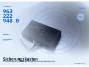 Sicherungskasten CITROEN Xsara Picasso 9632229480