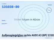 Außenspiegelglas rechts AUDI A3 (8P) 131038-80