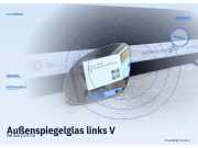 Außenspiegelglas links VW Golf V (1K1)