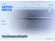 Heckklappendämpfer TOYOTA Aygo (B1) 68950-0H010