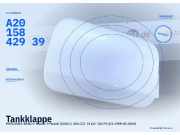 Tankklappe MERCEDES-BENZ C-Klasse T-Modell (S202) A2015842939